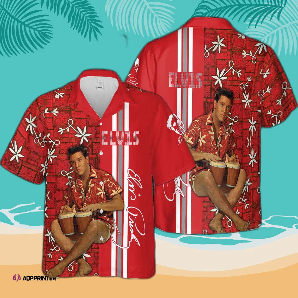 3d Elvis Presley The King Elvis Presley Trending Hawaiian Shirt HW0601