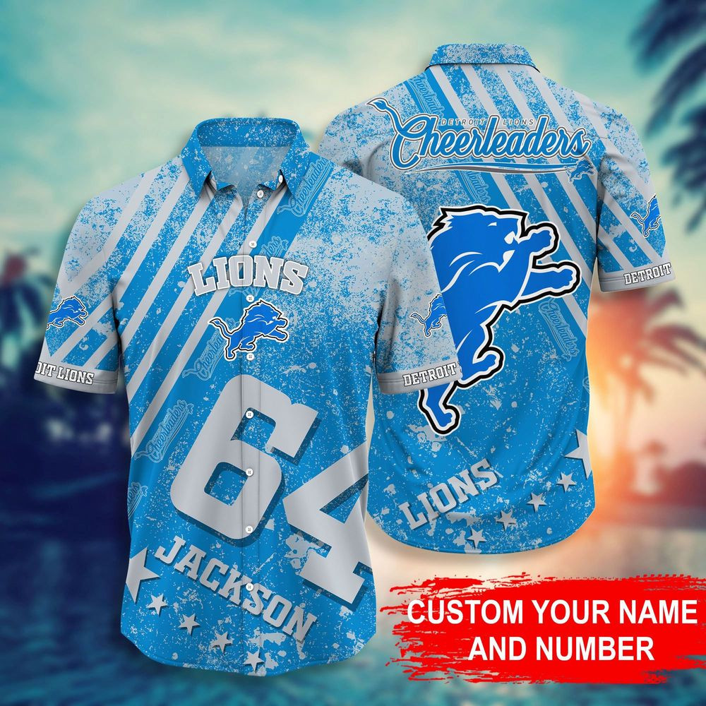Detroit Lions NFL-Personalized Hawaii Shirt Style Hot Trending HW0601
